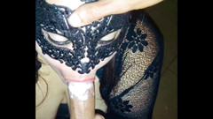 CasalHotSexPT: Mamada con Chantilly mirando a los ojos y chúpalo por...