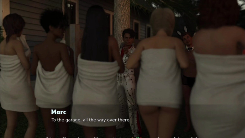 Q Boy: What if, Bunch of Hot Chicks Nude Run in Outdoor -...