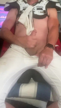 Jockdad87 Dadi nei suoi assorbenti e pantaloni