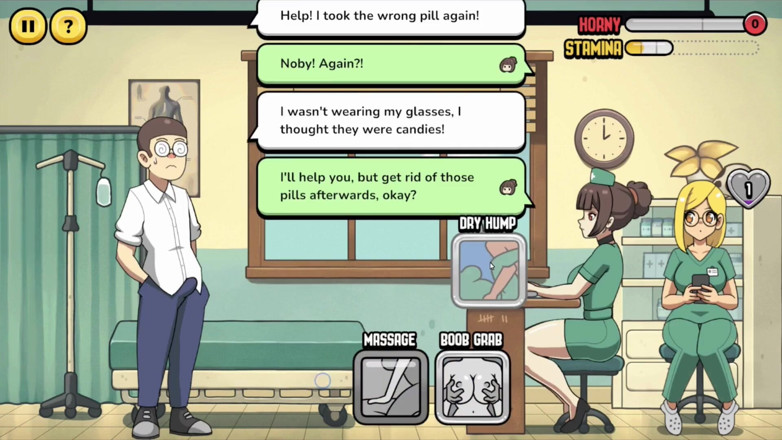 NSFWOtaku: Hentai -spel - Problematisk student - LVL 2 Lärare knullar studenter
