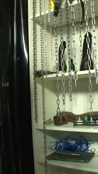 German BDSM - Femdom Slave Drinking Her Piss