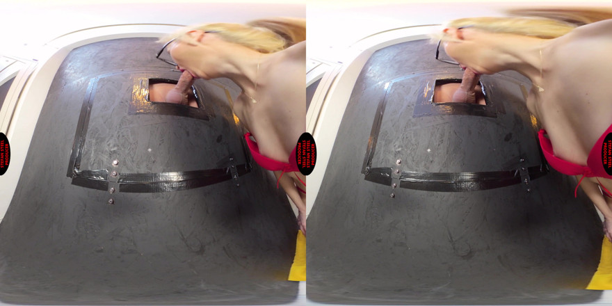 VR PORN: 94 Zezadu v Glory Hole