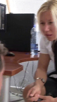 Mistress Spitting Summer`s Slave