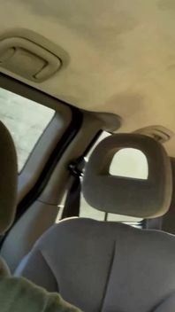 Highway Masturbation & Cum Eating