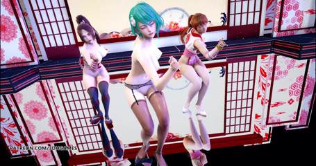 3D-Hentai Games: GigaReolEVO - Sucht nackter tanz mai shiranui tamaki kasumi DOa