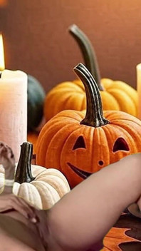 ガラバスとオルガとのホットセックスハロウィーンピクニック