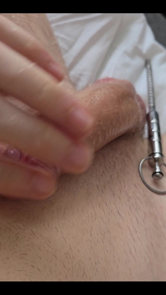 The Max Powers: Vid Medley împins un dop si vibrator uretral jos pula mea