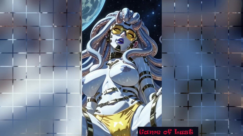 Game of Lust 3D: Gol rondborstige alien fantasie-animatie v2