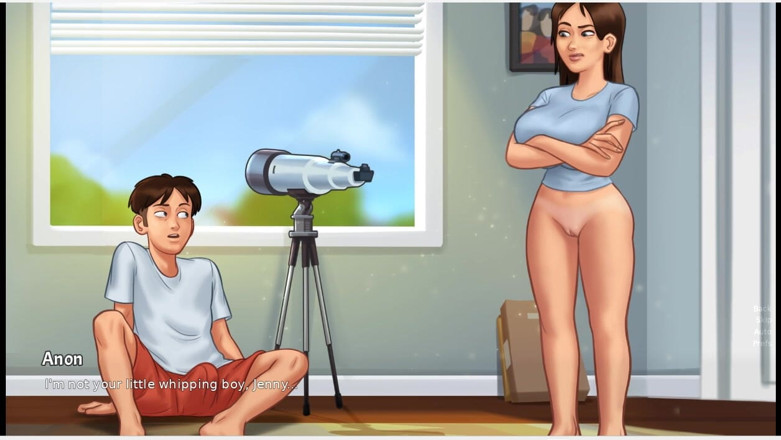 XXX Games Bunk: Summertime Saga - Gameplay - Roleplay - Jenny Shower Boquete e Buceta Lambendo...
