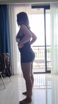 Rabuda sexy asiática fã da minha
