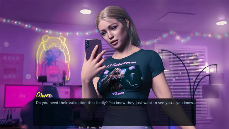 Miss Kitty 2K: Truth Ep.2 (viktoriagames) - il talk show di Redlady2k