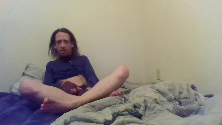 LilTaste: Solo transgirl pellizcando, abofeteando y tirando de sus propias tetas...