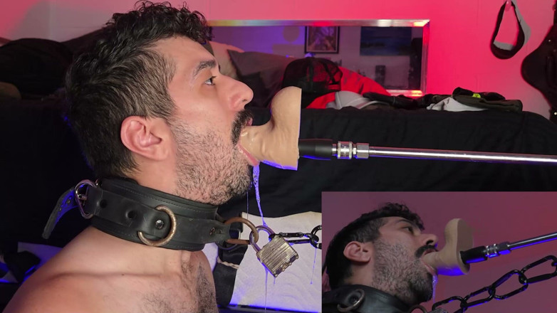 Ricky Cage: October 2026 Live -- Spit-soaked Ricky Cage Deepthroats Dick for an Hour!
