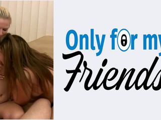 Only for my Friends: Love Trio com duas putas de 18 anos com peitos grandes...