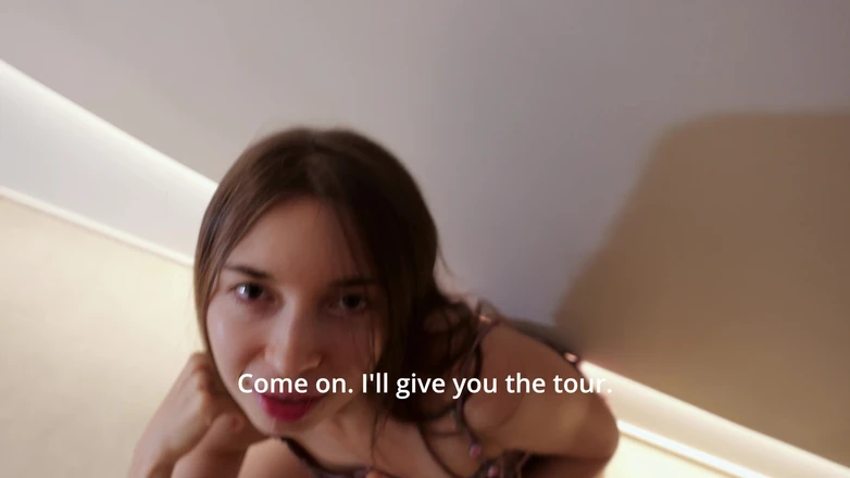 Mick Liter: Showed Her Pussy in a Cafe and Got Fucked.