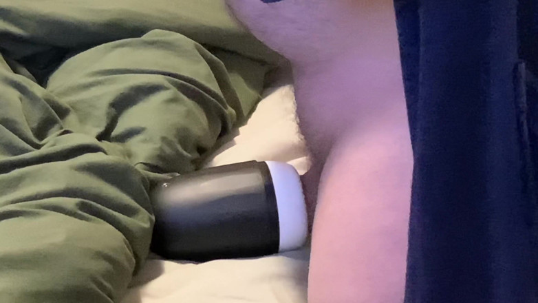 Truridge: Filling up My Mouth Toy with Future Cum Lube