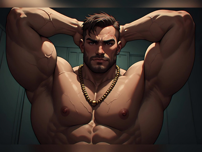 Erotic Man: Arte di uomini nudi selvaggi gritty