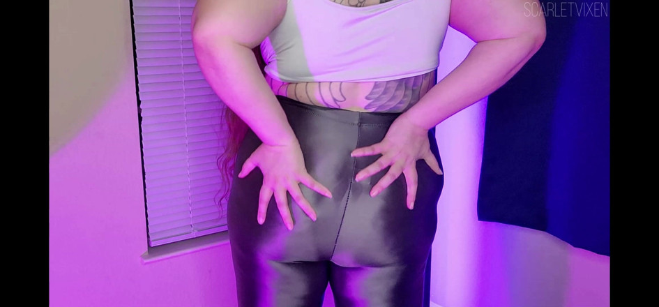 Scarlet Vixen: 的痴迷 - 一个闪亮的紧身裤 joi 冒险