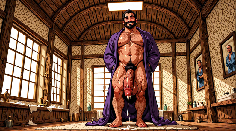 Erotic Man: Des hommes d’âge moyen se détendent avec des sorties