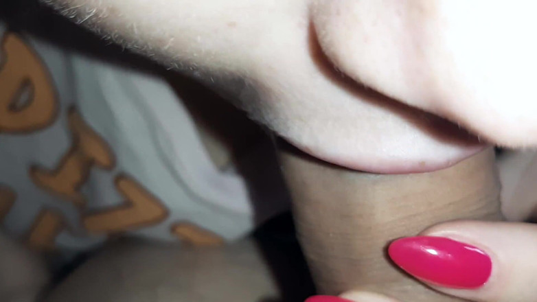 Sweet Hot mouth: Blowjob-nahaufnahme sehr sanft