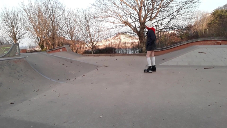 The Midnight Minx: Themidnightminx skate park x