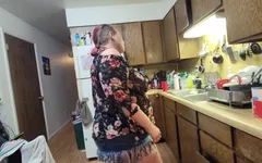 Kitchen Fuck Slut Wife