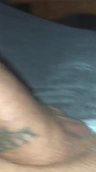 Super Close up of Jacs Veiny Tattooed Cock