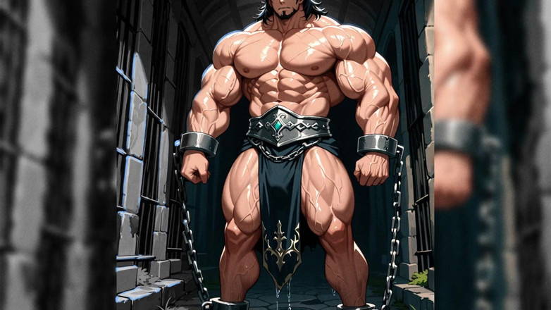 Erotic Man: Ai Erotic Fantasy Muscle Men Slides