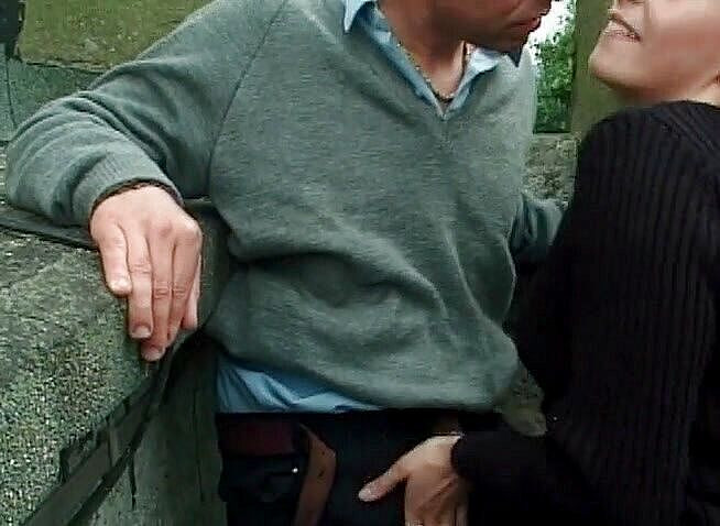 Analiscius: Nasty and horny couple fucking on a balcony