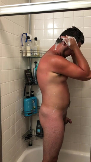 Those Gay Guys: Post fuck shower and scrub down clean