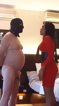 Bullbusting Slave by Asian Mistress