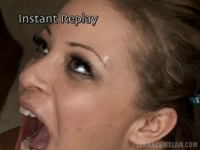 Kick Ass Pictures: Film z Tia Sweets of 10 Man Cum Slam