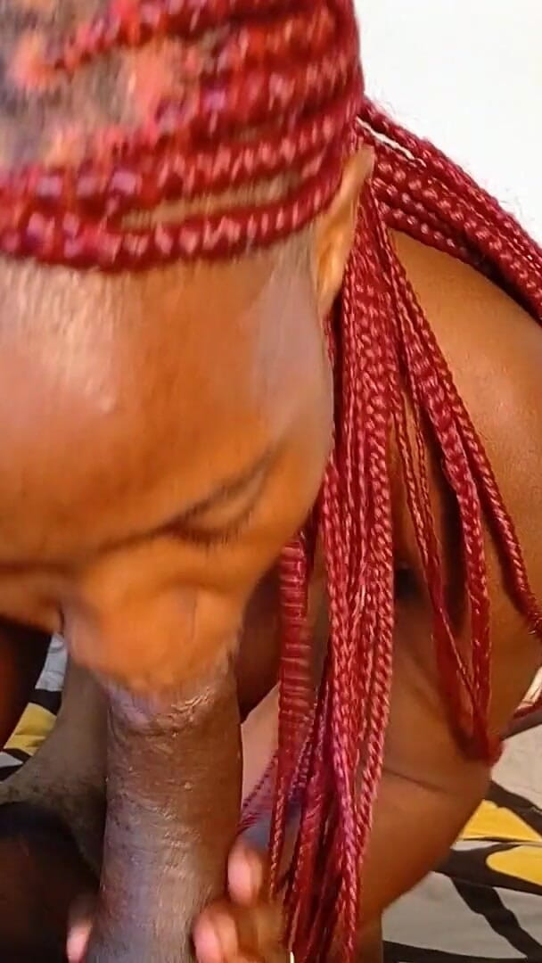 Ebony Thot Deepthroating a BBC (Bang Africa)