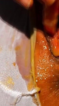 Big Boobed Amateur Playing Lollipop Inside Her Wet Pussy