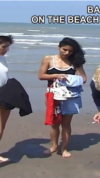 Za kulisami - na plaży Groede Zeeland z Uschi Haller & 2 Girls