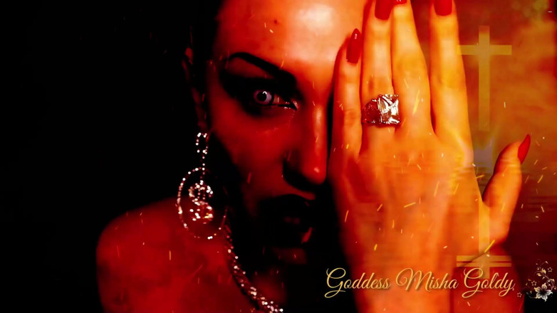 Goddess Misha Goldy: Mesmerizing anti-religious ASMR! Give your soul and your body to...