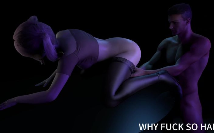 Why fuck so hard: 3D 可爱的苗条亚洲女大学生被她的继父性交