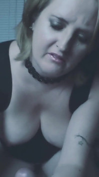 Masturbating Step-mom Gives Step-son Handjob