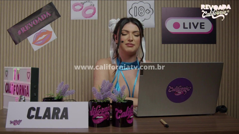 California TV: Lezbiyen seks ile dolu canlı