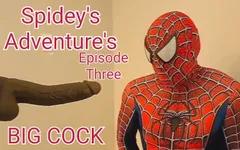 Spidey के रोमांच का एपिसोड तीन स्पाइडरमैन बड़ा लंड और वीर्य शॉट सुपर हीरो कॉस्प्ले