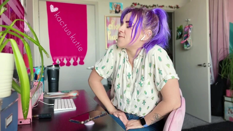 kactus kutie: Work From Home Desperate Pee