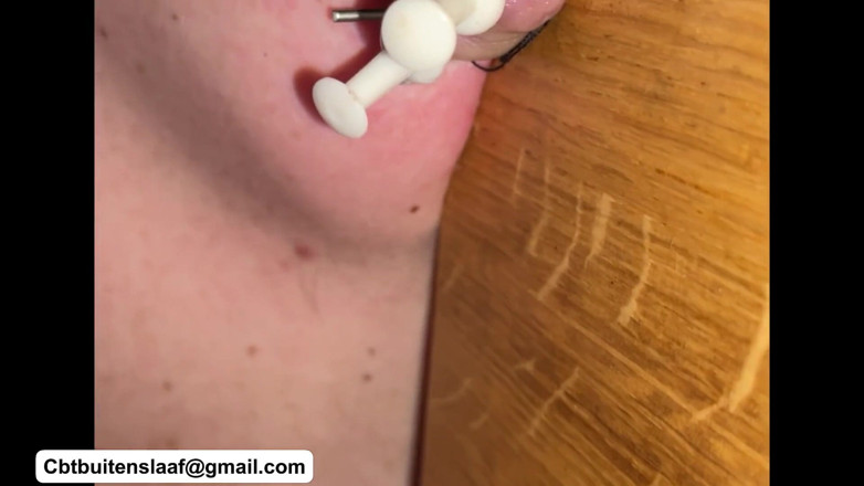 No limit cbt slave: Heavy cock torment