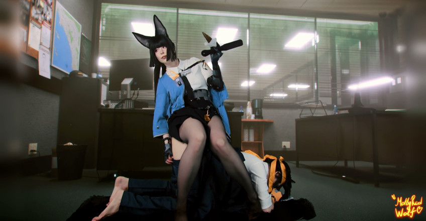 MollyRedWolf: Zenless Zona Zero. Miyabi domina Harumasa's - Mollyredwoif