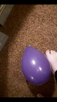 I Popped Balloons with My Feet
