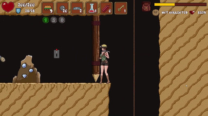 LewdArcade: Hailey's Adventure Side Scroller Game Play [część 04] Mini Sex Game [18+] Porn...