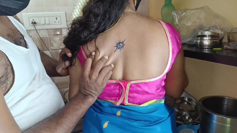 Palani69: Housewife Maid Hard Fucking in Kitchen