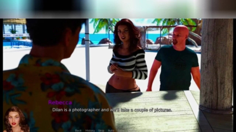 3DXXXTEEN2 Cartoon: Rebecca geht am strand zur schwanz-fotze. 3D-porno, cartoon-sex