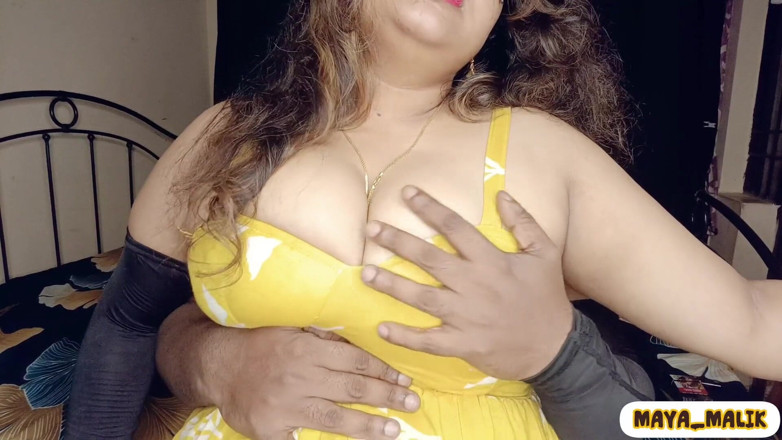 Maya-malik: Husband Ke Office Jane Ke Baad Bhabhi First Time Apne...