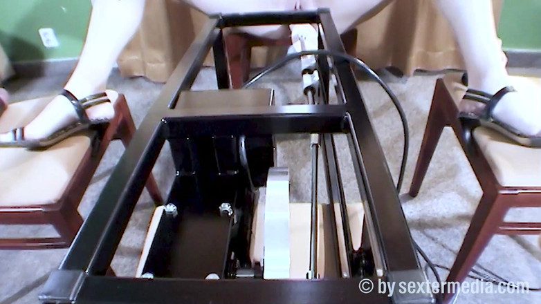 Fetisch by Sextermedia: Brunette Fucking Machines Slut