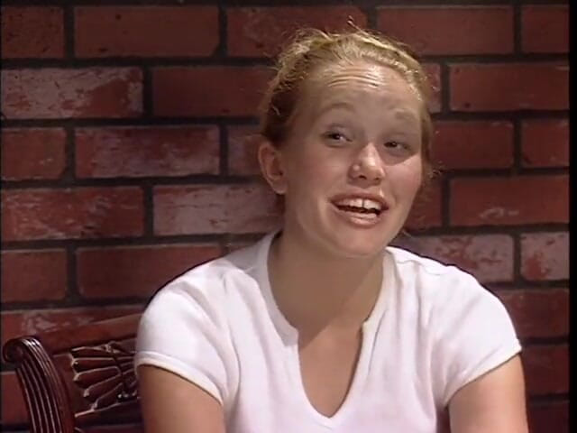 Girls of Desire: Redhaired beuaty seduces her classmate for nasty Sapphic games